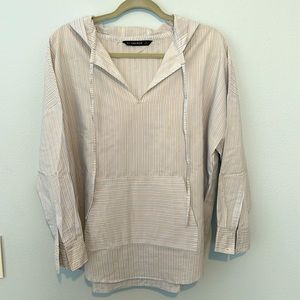Zara Blouse with Hoodie